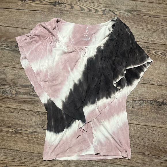 Juicy couture small oversized tie dye shirt boho indie core chic - Picture 2 of 3